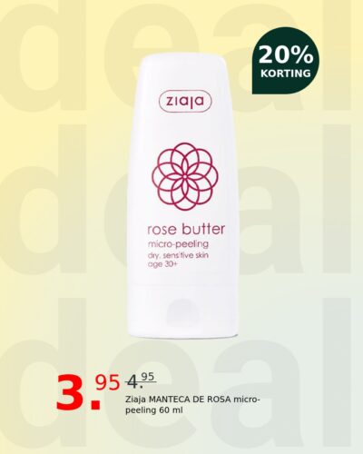 Ziaja MANTECA DE ROSA micro-peeling 60 ml