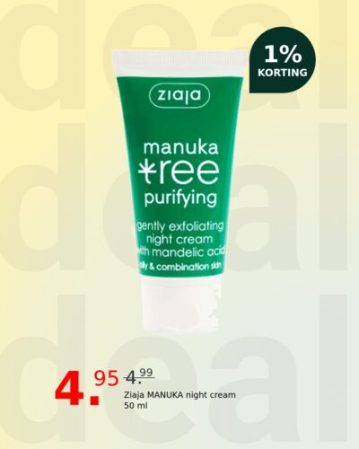 Ziaja MANUKA night cream 50 ml