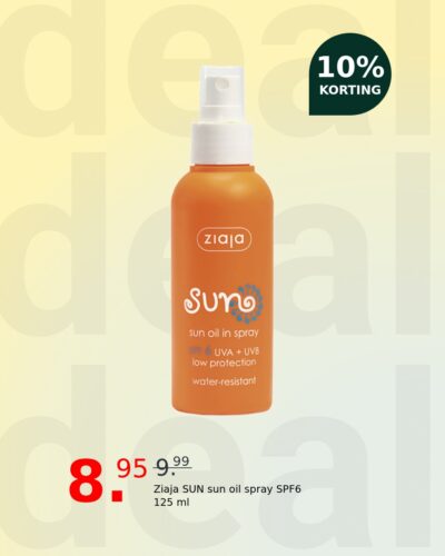 Ziaja SUN sun oil spray SPF6 125 ml