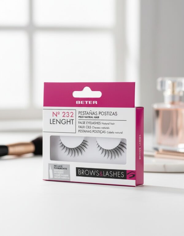 FALSE EYELASHES #232 length 1 unit