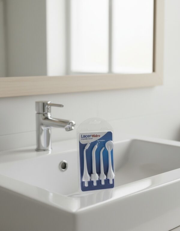 Lacer HIDRO ADVANCED oral irrigator head replacement parts 2 units