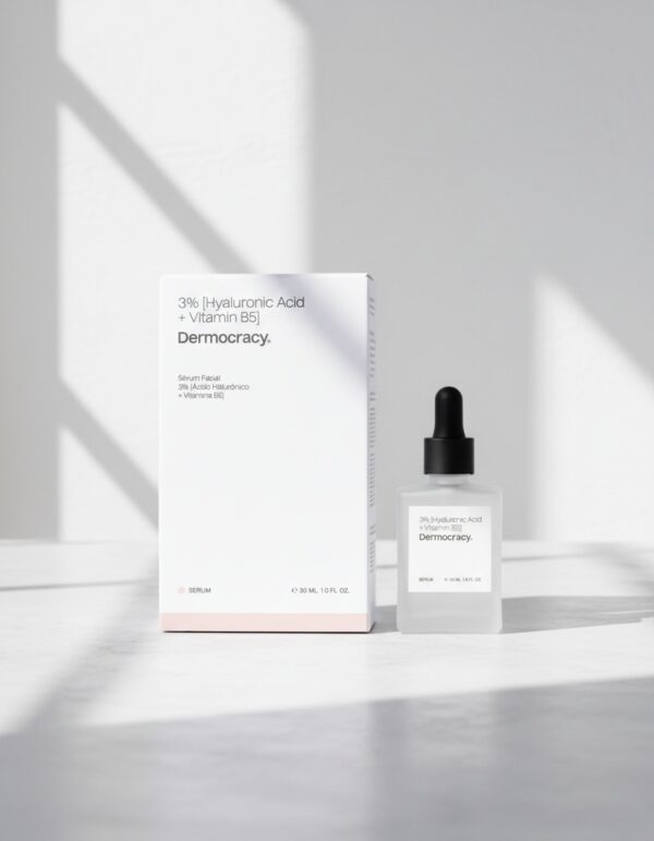 Dermocracy 3% [HYALURONIC ACID + VITAMIN B5] facial serum 30 ml