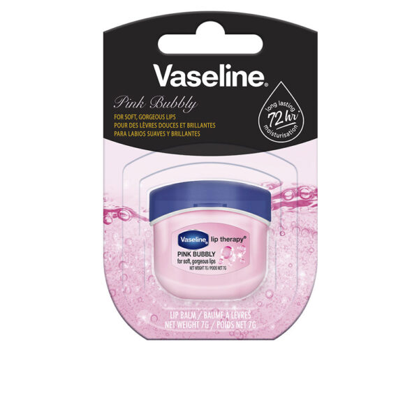 VASELINE JELLY pink bubbly lipstick jar 7 gr