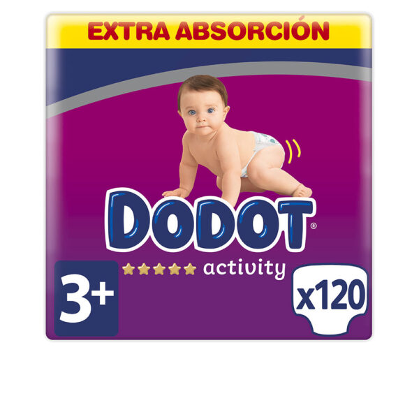 DODOT ACTIVITY EXTRA size 3 diapers 6-10 kg 120 units