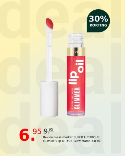 Revlon mass market SUPER LUSTROUS GLIMMER lip oil #03-Glow Mama 3.8 ml