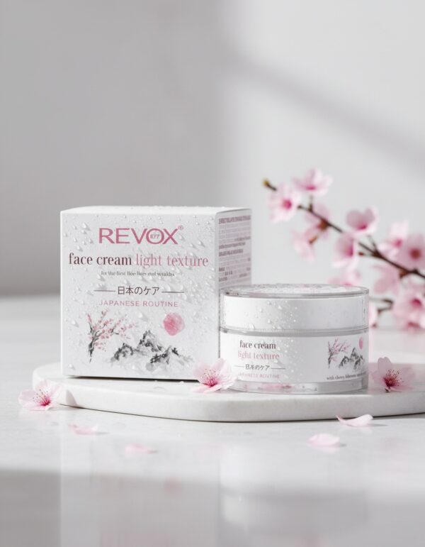 Revox b77 JAPANESE RITUAL face cream light texture 50 ml