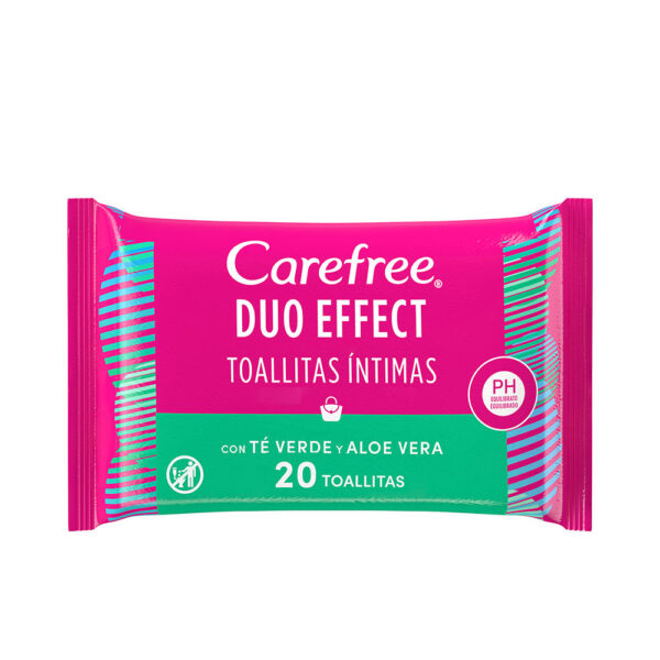 CAREFREE ALOE VERA intimate wipes 20 u
