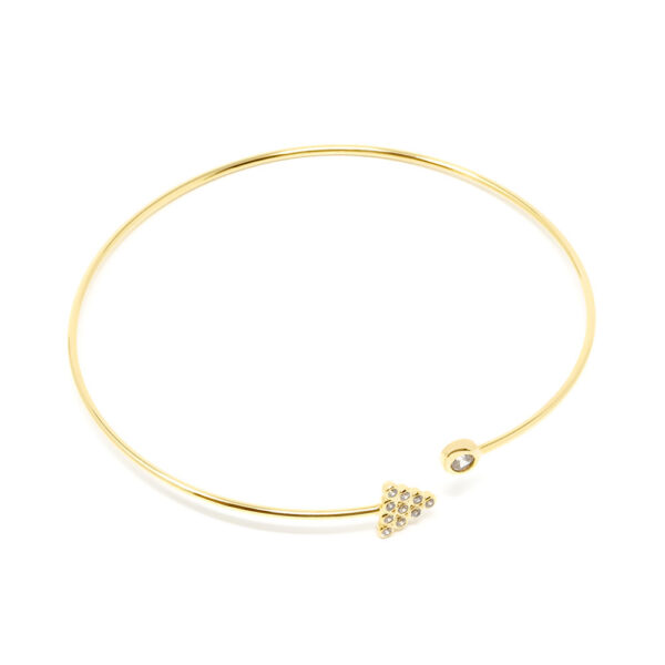 Shabama RIGID CONEY bracelet #shiny gold 1 u