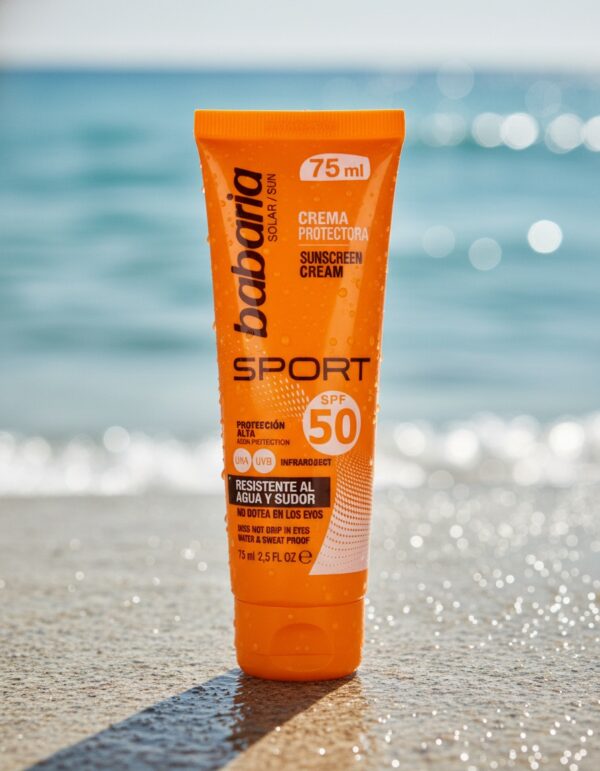 SOLAR SPORT waterproof sun cream SPF50 75 ml