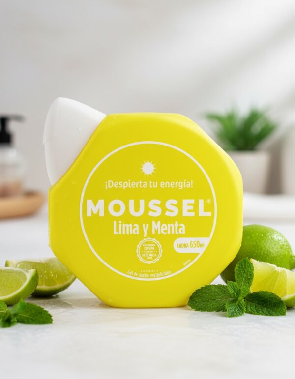 LIME AND MINT MOUSSEL revitalizing shower gel 650 ml