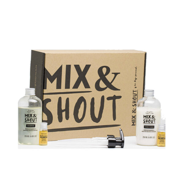 Mix & shout CURLY REPAIR ROUTINE LOT 4 pz