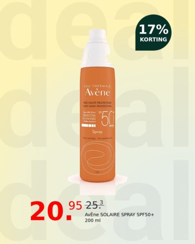 AvÈne SOLAIRE SPRAY SPF50+ 200 ml