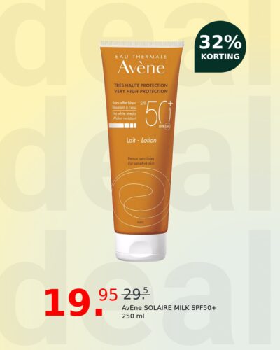 AvÈne SOLAIRE MILK SPF50+ 250 ml
