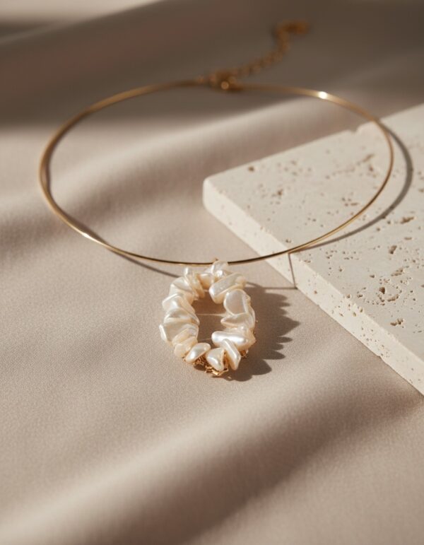 Shabama MISSISSIPPI LUXE necklace #PERLAS #shiny gold 1 u