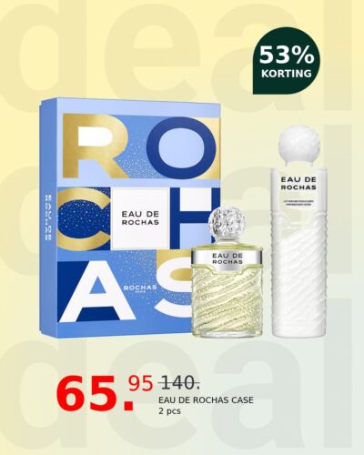 EAU DE ROCHAS CASE 2 pcs