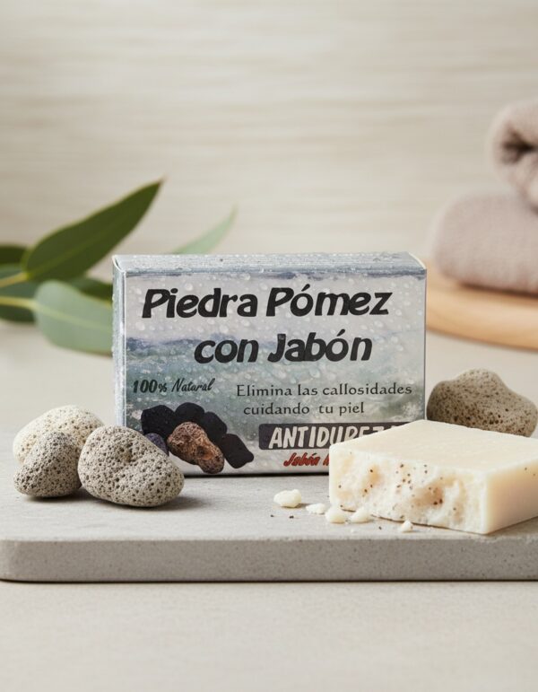 Galiplus PUMICE STONE with anti-hardness soap 1 u