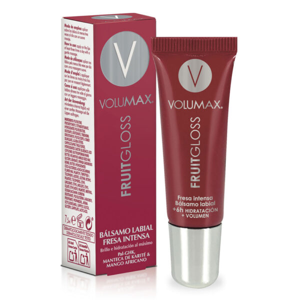 Volumax FRUITGLOSS lip hydration #intense strawberry 7.5 ml