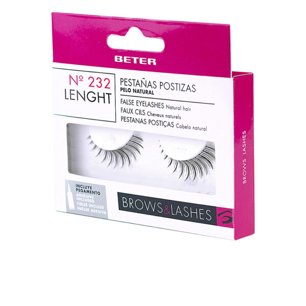 FALSE EYELASHES #232 length 1 unit