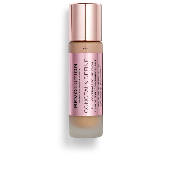 Revolution make up CONCEAL & DEFINE full coverage foundation #F10