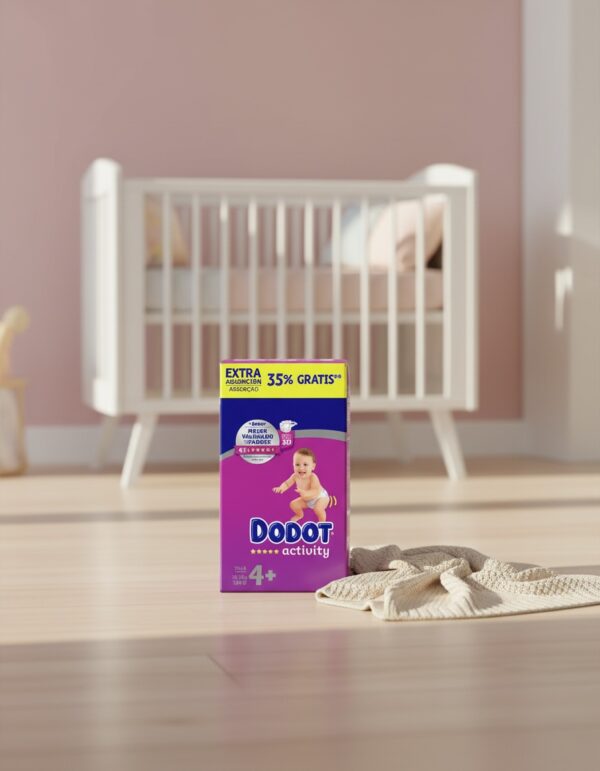 DODOT ACTIVITY EXTRA size 4+ diapers 10-15 kg 104 units