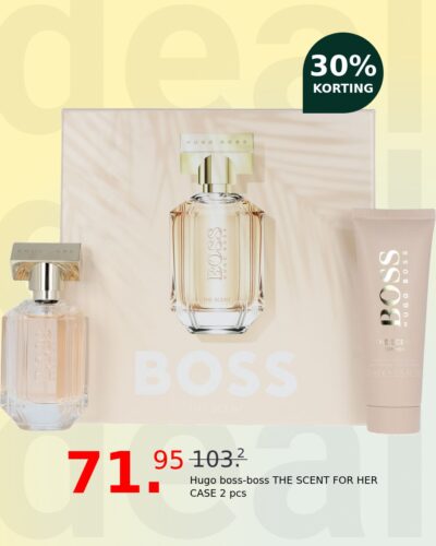 Hugo boss-boss THE SCENT FOR HER CASE 2 pcs