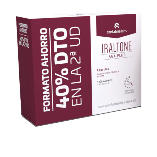 IRALTONE AGA capsules pack 2 x 60 u