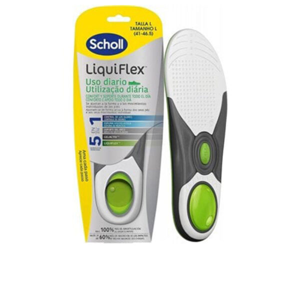Scholl LIQUIFLEX daily support insoles #Size 41-46.5 1 u