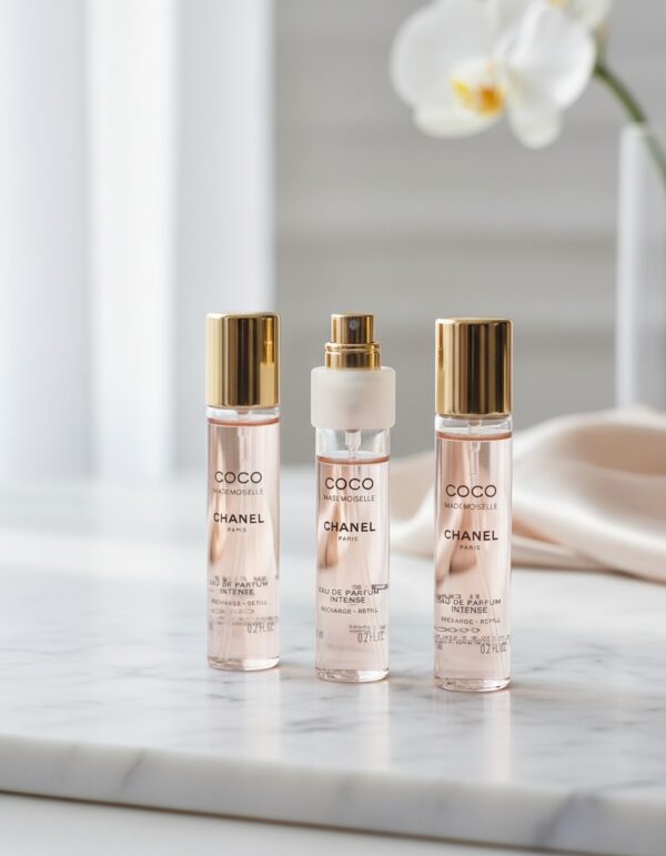 COCO MADEMOISELLE eau de parfum spray twist & spray refills 3 x 7 ml