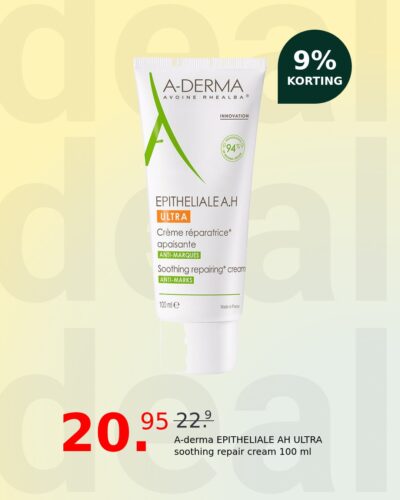 A-derma EPITHELIALE AH ULTRA soothing repair cream 100 ml
