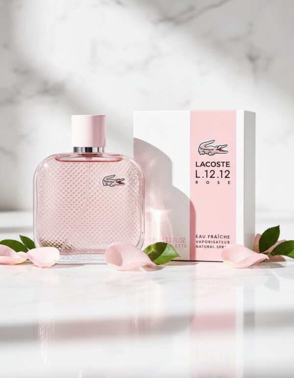 LACOSTE L.12.12 ROSE EAU FRAICHE edt vapo 100 ml