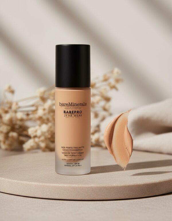 BAREPRO 24HR WEAR matte liquid foundation SPF20 #Medium 30 Cool 30 ml