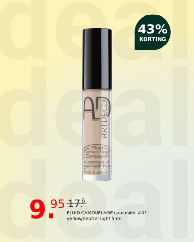 FLUID CAMOUFLAGE concealer #02-yellow/neutral light 5 ml