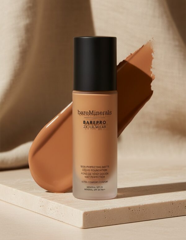 BAREPRO 24HR WEAR matte liquid foundation SPF20 #Medium 35 Warm 30 ml