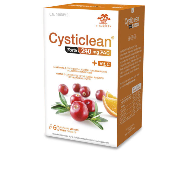 CYSTICLEAN FORTE with PAC and Vit C and Cranberry capsules 60 u