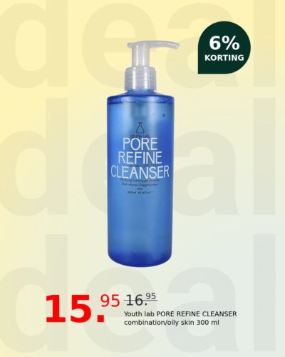 Youth lab PORE REFINE CLEANSER combination/oily skin 300 ml