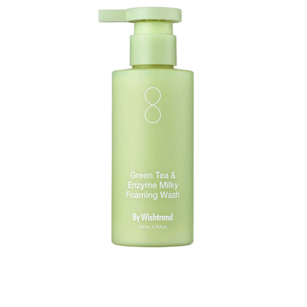 By wishtrend GREEN TEA & ENZYME MILKY foaming cleanser 140 ml