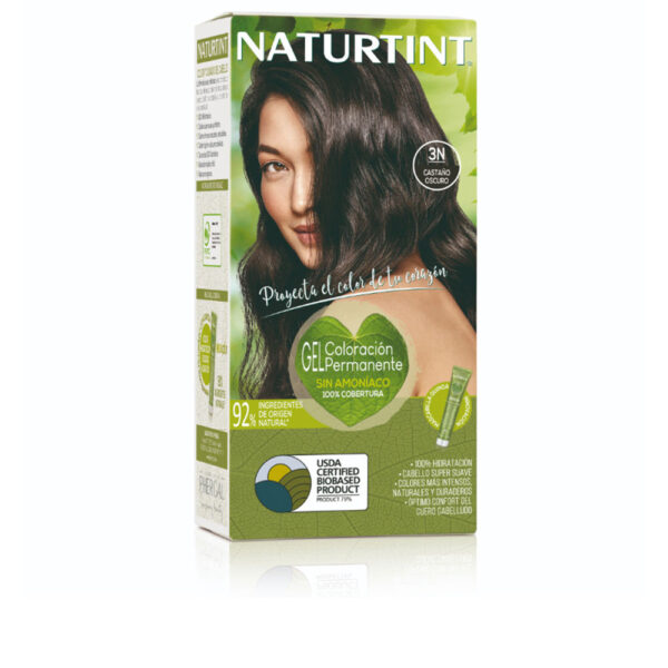 NATURTINT ammonia-free dye #3N-Dark Brown 170 ml