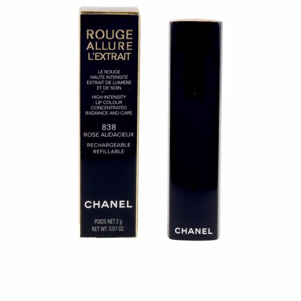 Chanel ROUGE ALLURE L'EXTRAIT rechargeable lipstick #838 rose audacieux 2 gr