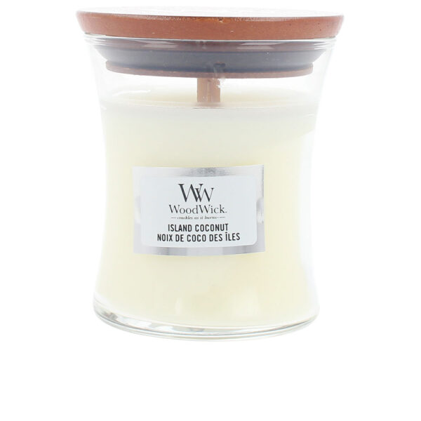 WOODWICK MINI candle #Island Coconut 85 gr