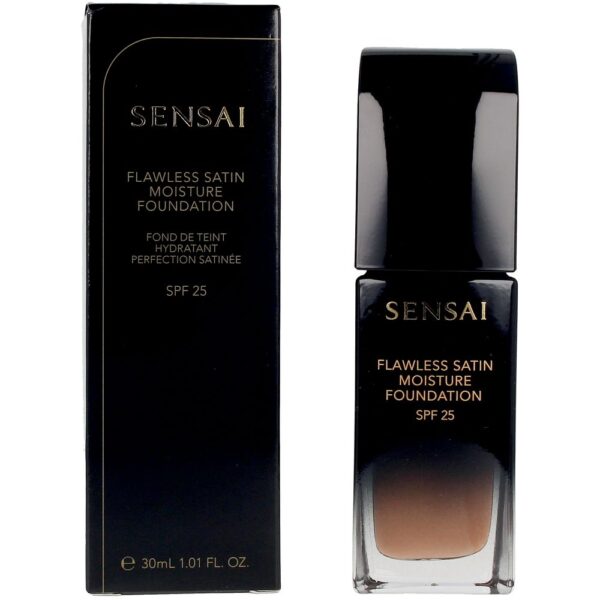 Sensai FLAWLESS SATIN moisture foundation #FS206-Brown Beige 30 ml