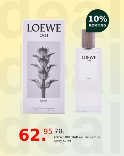 LOEWE 001 MAN eau de parfum spray 50 ml