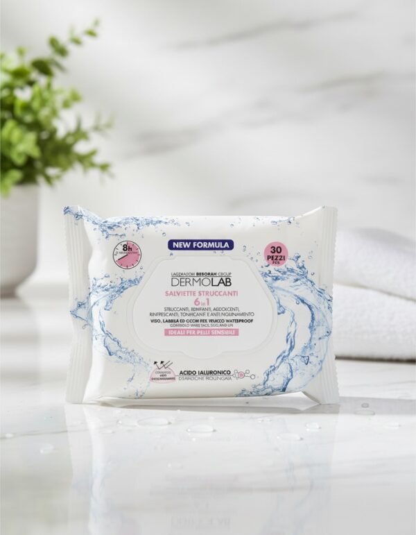 DERMOLAB toallitas antipolución 30 pz