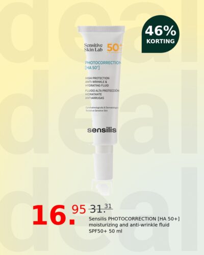 Sensilis PHOTOCORRECTION [HA 50+] moisturizing and anti-wrinkle fluid SPF50+ 50 ml