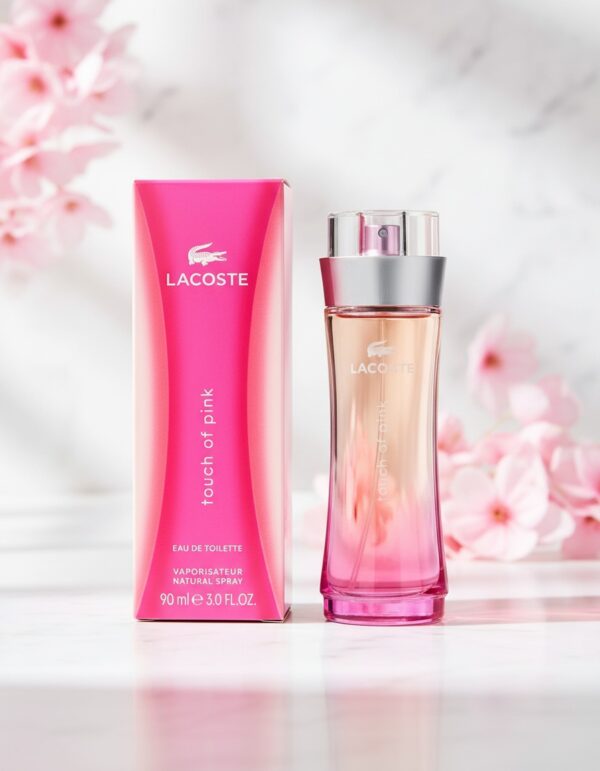 LACOSTE TOUCH OF PINK edt vapo 90 ml