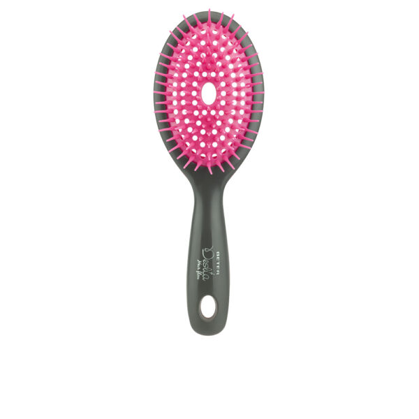 DESLÍA HAIR FLOW small oval brush #fuchsia 1 u