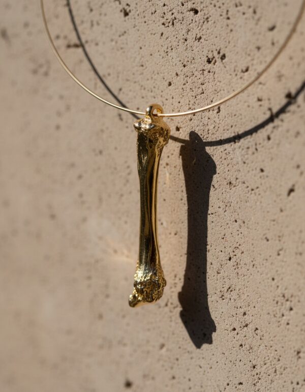 Shabama BEEN rigid necklace #shiny gold 1 u