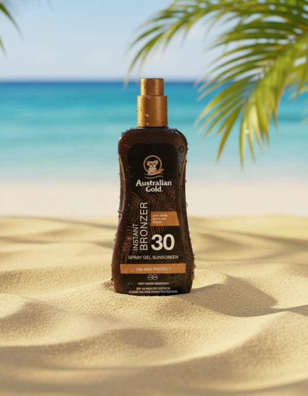 SUNSCREEN SPF30 spray gel with instant bronzer 237 ml - Image 2