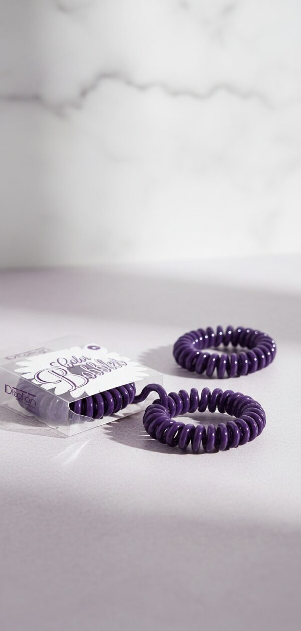 COLOR BOBBLES hair tie #fuchsia 3 u