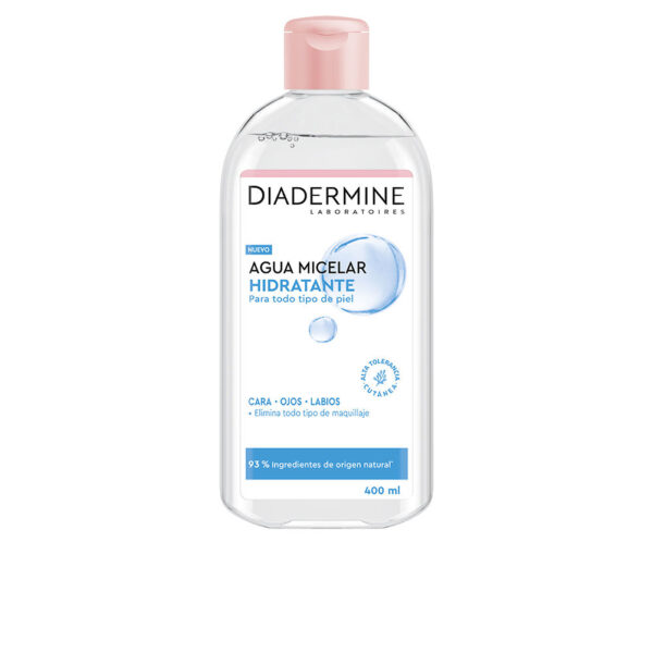 Diadermine MOISTURIZING MICELLAR WATER for face-eyes-lips 400 ml