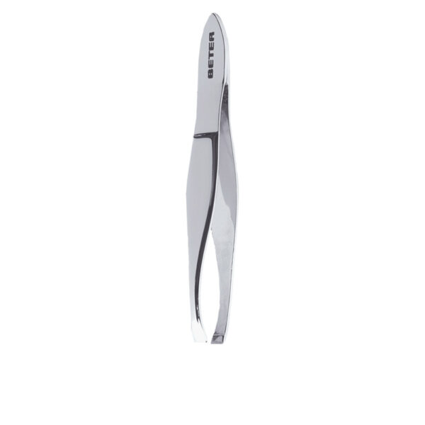 TWEEZERS straight chrome tip 1 unit